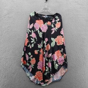 Free People Intimately Romance In Rome Floral Slip Skirt XS Multi‎ Womens